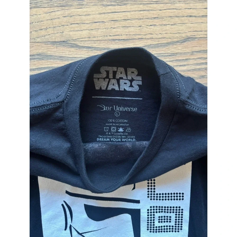 Our Universe Star Wars Boys Storm Trooper T Shirt Size‎ L 12
